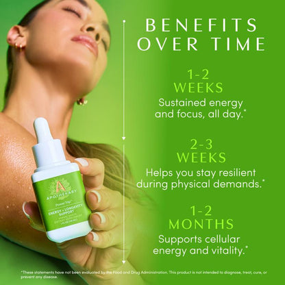 NMN for NAD+ Support Liquid Herbal Drops