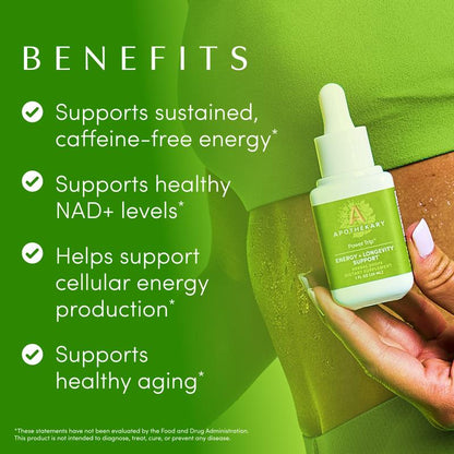 NMN for NAD+ Support Liquid Herbal Drops